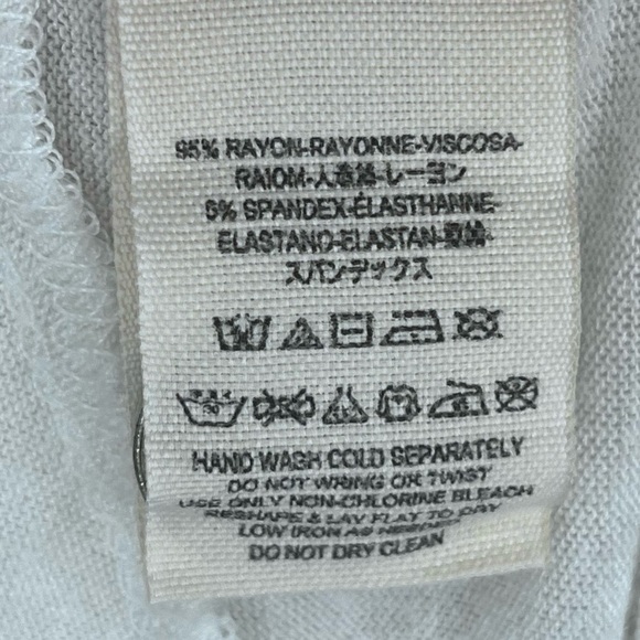 Free People Chloe Flowy Boho Cold Shoulder Top XS Oversized Hippie Gypsy Peasant - Picture 6 of 6